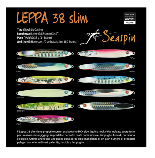 SEASPIN LEPPA 38 SLIM