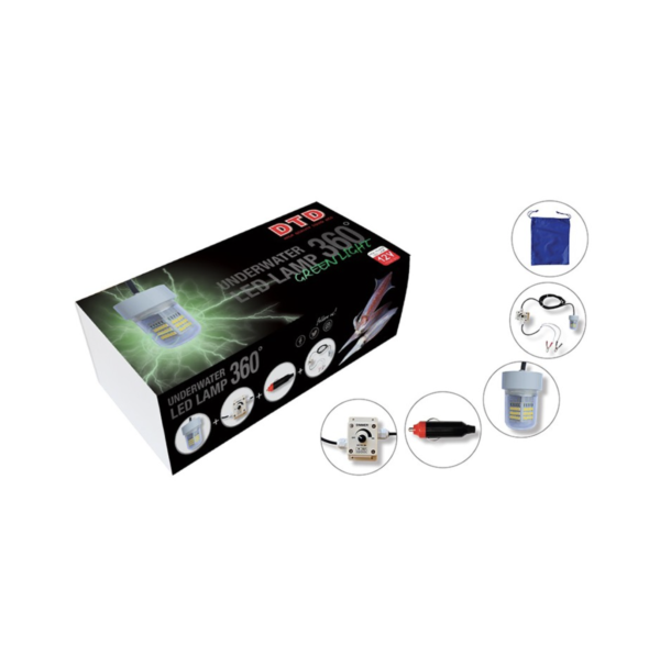 DTD UNDERWATER LED LAMP 360° GREEN