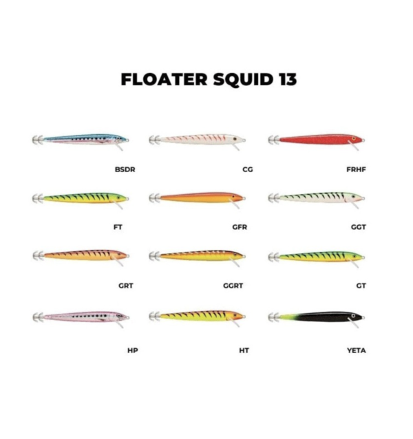 RAPALA FLOATER SQUID SQF - immagine 2