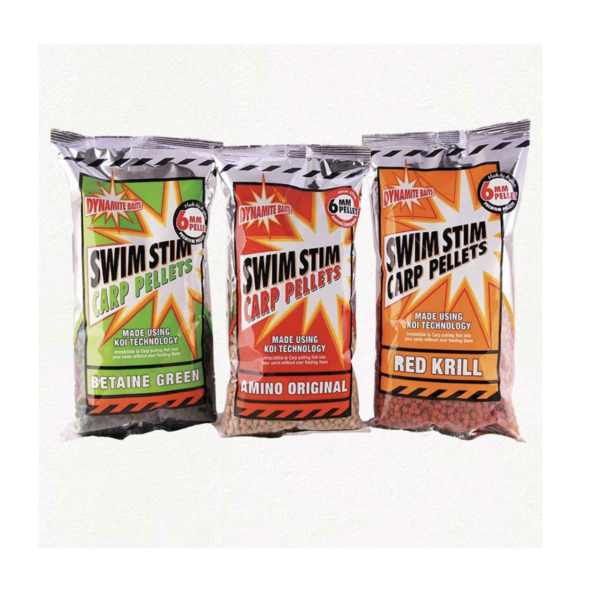 DYNAMITE BAITS SWIM STIM CARP PELLETS 3MM