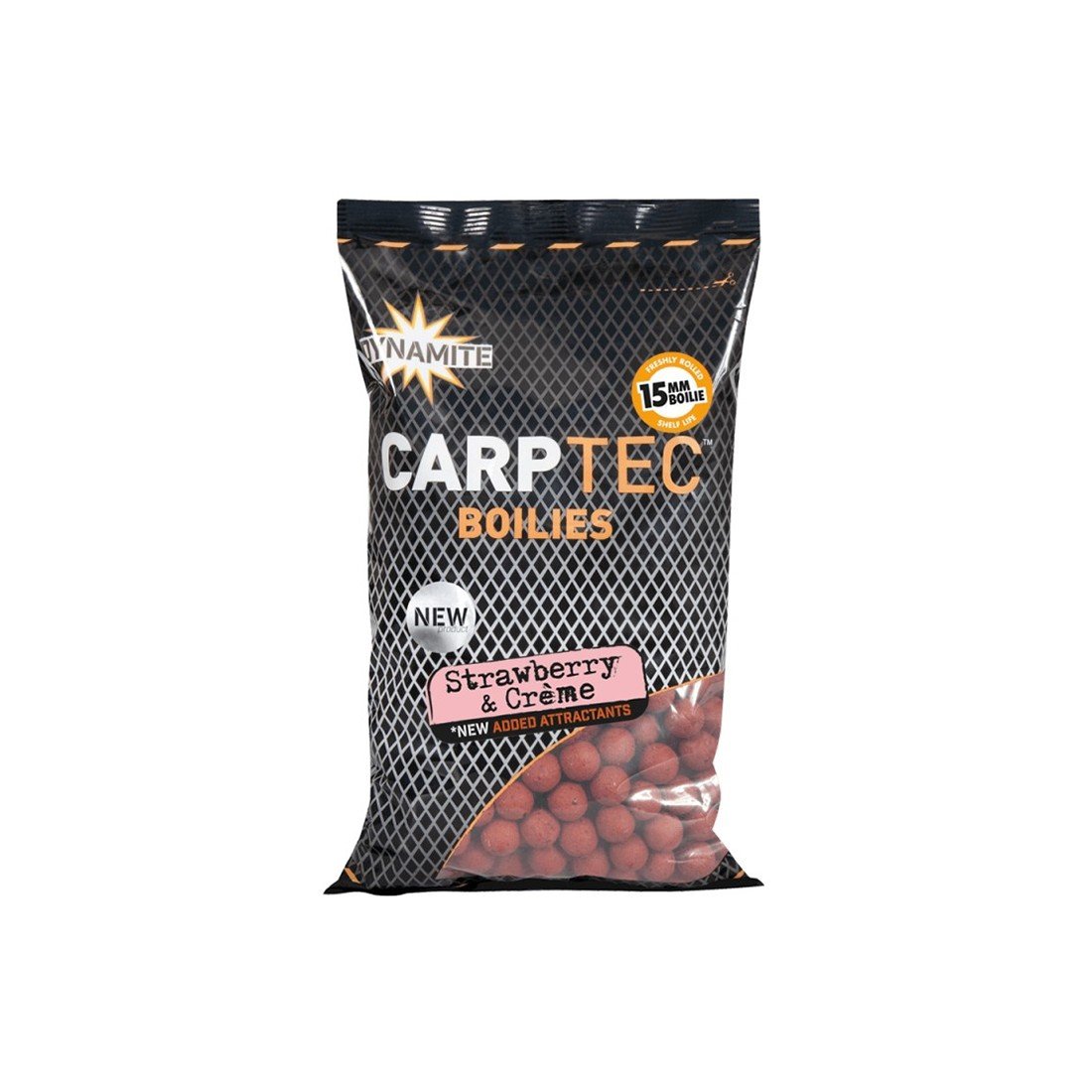 dynamite baits boilies carptec strawberry e creme